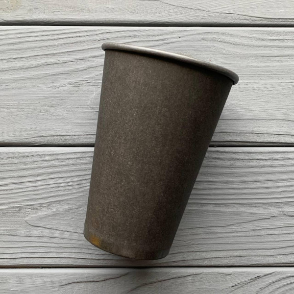 Стакан одношаровий Total Black 400 мл TTB400 (50шт/уп|1000шт/ящ) 90-91мм