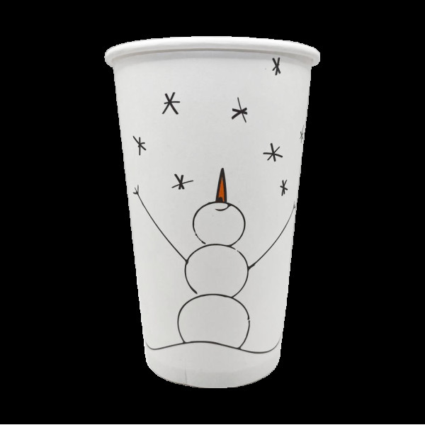 FC500WW Стакан одношаровий Біла зима 500 мл FC