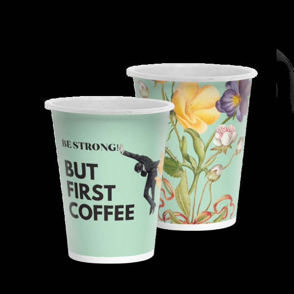 Стакан одношаровий  "First Coffee" 500мл 50/750 FC(FC500FIR)