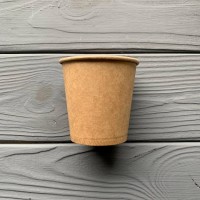 Стакан одношаровий крафт 110мл T110K (50шт/уп|4200шт/ящ)