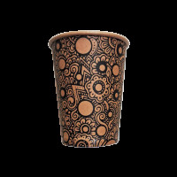 Стакан одношаровий крафт Avangard (економ) 250 мл Т250AK (50шт/уп|2400шт/ящ) 75мм(T250AK)