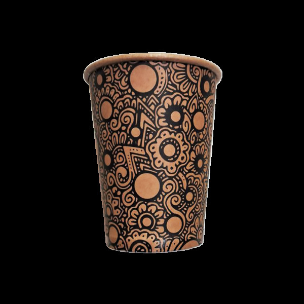 Стакан одношаровий крафт Avangard (економ) 250 мл Т250AK (50шт/уп|2400шт/ящ) 75мм(T250AK)