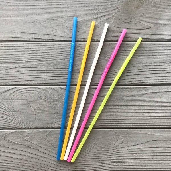 Трубочка Артистик мікс (довга гофра) (100шт/уп)