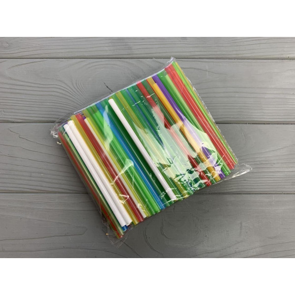 Трубочка мартини микс 200 шт
