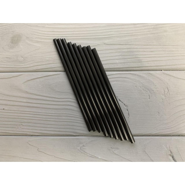 Трубочка мартини черная 200 шт
