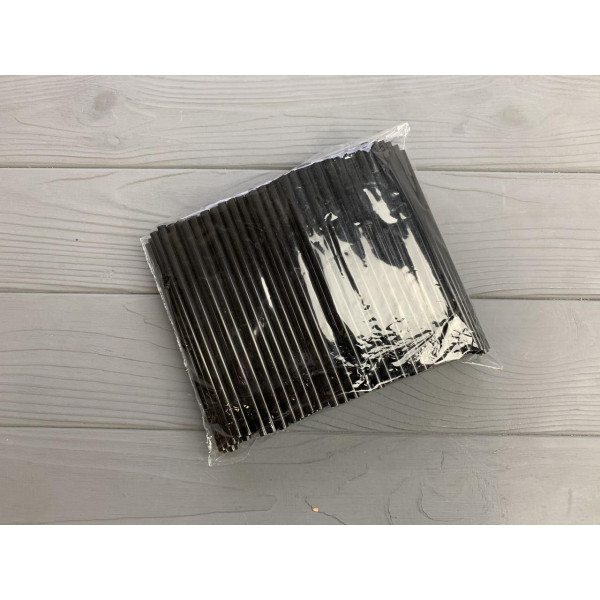 Трубочка мартини черная 200 шт
