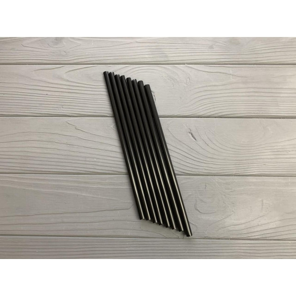 Трубочка фрешка черная (500/450шт)
