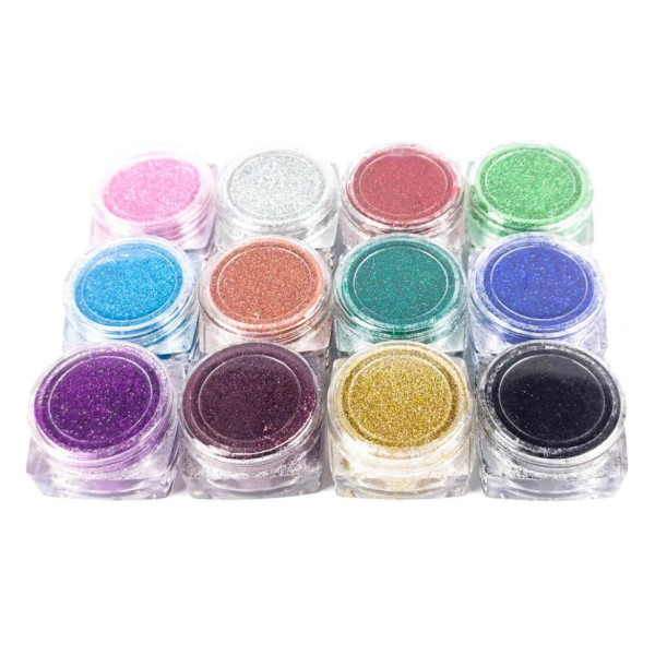 Набір гліттеру для біо-тату "№1 базовий" gliset-1 (gliset-1)