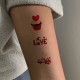 Набор временных тату "Любовь № 2" Love-tattoo-mini-set-2-10, 12 х 7 см 10 шт(Love-tattoo-mini-set-2-10)