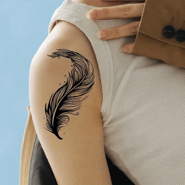 Набор детских временных тату "Черные мини №4" black-tattoo-mini-set-4-H(black-tattoo-mini-set-4-H)