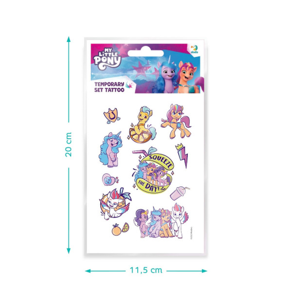 Набор детских временных татуировок "My Little Pony" 200438, 4 листа(200438)