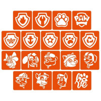 Набор трафаретов для био-тату «Щенячий патруль» paw-patrul_5x5_18_1(paw-patrul_5x5_18_1)