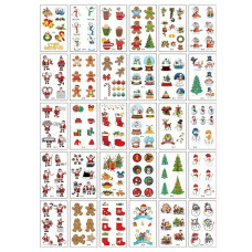 Набір дитячих тимчасових тату "Різдво та Новий рік №2" tattoo-mini-set-cmas-30-2 (tattoo-mini-set-cmas-30-2)