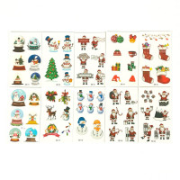 Набір дитячих тимчасових тату "Різдво та Новий рік №6" tattoo-mini-set-cmas-10-6 (tattoo-mini-set-cmas-10-6)