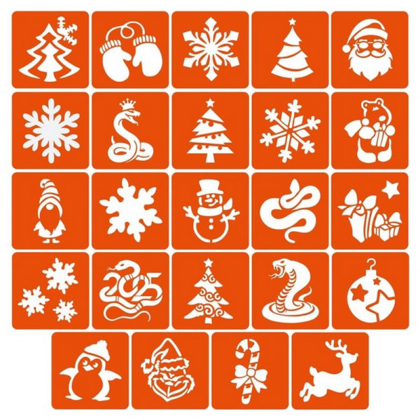 Набір для біо-тату "Зима 2025 - гліттер" set-winter-glitter-2025 (set-winter-glitter-2025)