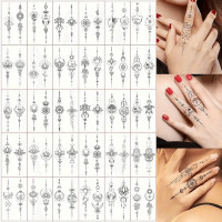 Набір дитячих тимчасових тату "Чорні міні №2" black-tattoo-mini-set-2-3, 30 штук по 9,5*5,5 см (black-tattoo-mini-set-2-3)