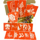 Набір кольорової хни з трафаретами для біо-тату №6 color-henna-set-06 (color-henna-set-06)