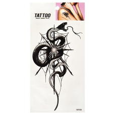 Тимчасове татуювання "Чорна змія Tattoo" 1020-HM1605 (1020-HM1605)
