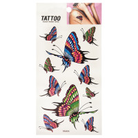 Тимчасове татуювання "Кольорові метелики Tattoo" 1020-HM404 (1020-HM404)