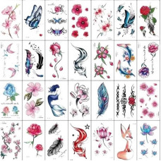 Набір дитячих тимчасових татуювань "Кольорові міні №1" color-tattoo-mini-set-30 (color-tattoo-mini-set-30)