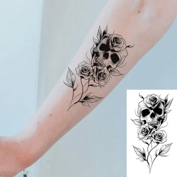 Набір дитячих тимчасових татуювань "Чорні міні №5" black-tattoo-mini-set-5-T (black-tattoo-mini-set-5-T)