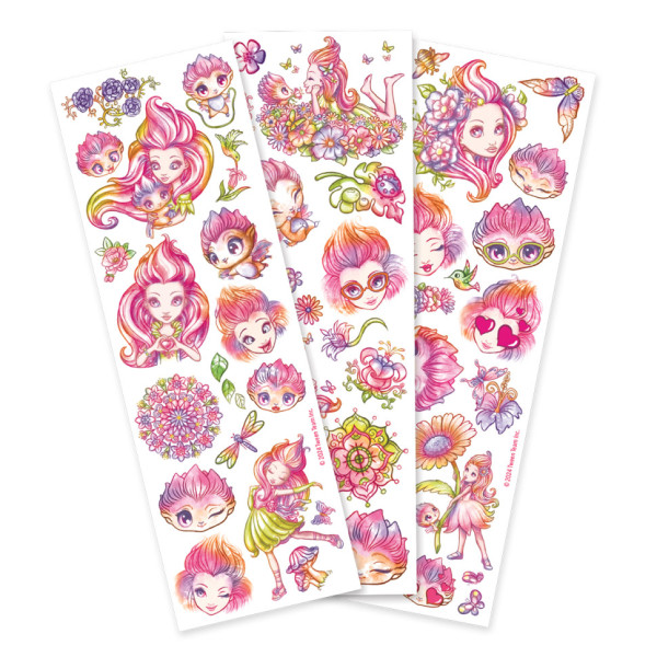 Набір тимчасових татуювань Зіркові малюнки "Петулія" Nebulous Stars 11458-1 боді-арт (11458-1)