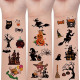 Набір дитячих тимчасових тату "Хелловін" kids-tatto-halloween-set-30 (kids-tatto-halloween-set-)