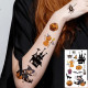 Набір дитячих тимчасових тату "Хелловін" kids-tatto-halloween-set-30 (kids-tatto-halloween-set-)