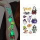 Набір дитячих тимчасових тату "Halloween glow" kids-tatto-halloween-glow-set-1 (kids-tatto-halloween-glow)
