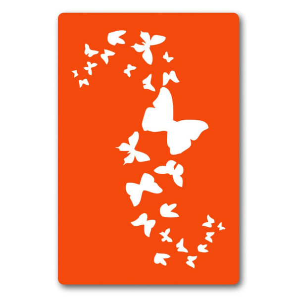 Трафарет для біо-тату Метелики bx002-24*34см, розмір 24х34 см (bx002-24*34см)