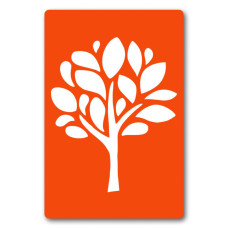 Трафарет для біо-тату Дерево f196-24*34см, розмір 24х34 см (f196-24*34см)