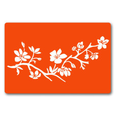 Трафарет для біо-тату Квіти fx094-24*34см, розмір 24х34 см (fx094-24*34см)