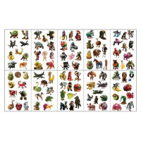 Дитячі тимчасові тату "Італійський брейнрот" Italian-brainrot-tattoo-1, 12х7 см (Italian-brainrot-tattoo-1)