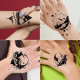 Набор детских временных тату "Черные мини №3" black-tattoo-mini-set-3-3, 30 штук по 9,5*5,5 см(black-tattoo-mini-set-3-3)