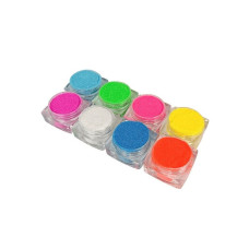 Набір гліттеру для біо-тату №5 glitter-set-5-neon неоновий  (glitter-set-5-neon)