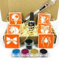 Набор для био-тату "Для детей №2 - глиттер" set-kids-2-glitter(set-kids-2-glitter)