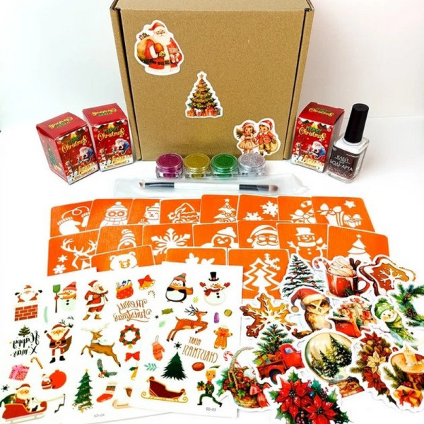 Подарочный набор "Рождественское чудо: Волшебный подарок" gift-box-christmass-3kids(gift-box-christmass-3kids)