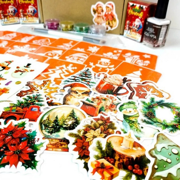 Подарочный набор "Рождественское чудо: Волшебный подарок" gift-box-christmass-3kids(gift-box-christmass-3kids)