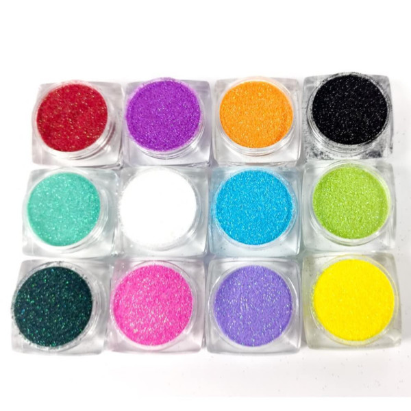 Набор глиттера для био-тату "№3 радужный ирис" gliset-3(gliset-3)