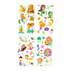 Набор детских временных тату «Русалки» tattoo-kids-mini-set-mermaids(tattoo-kids-mini-set-merm)
