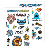 Тимчасові татуювання для старших хлопчиків Акула 10100699, 2 аркуші (10100699)