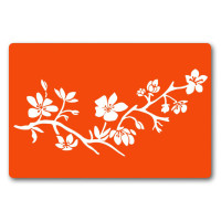 Трафарет для био-тату Цветы fx094-24*34см, размер 24х34 см(fx094-24*34см)