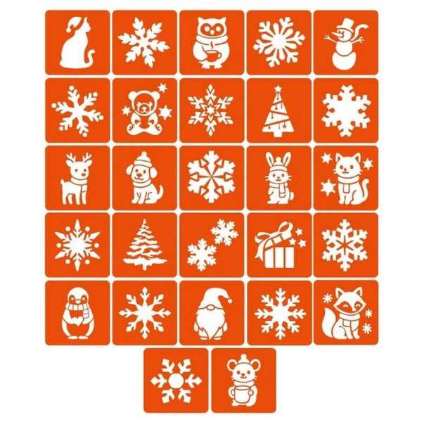 Набір для біо-тату "Зима - глітер" set-winter-glitter (set-winter-glitter)