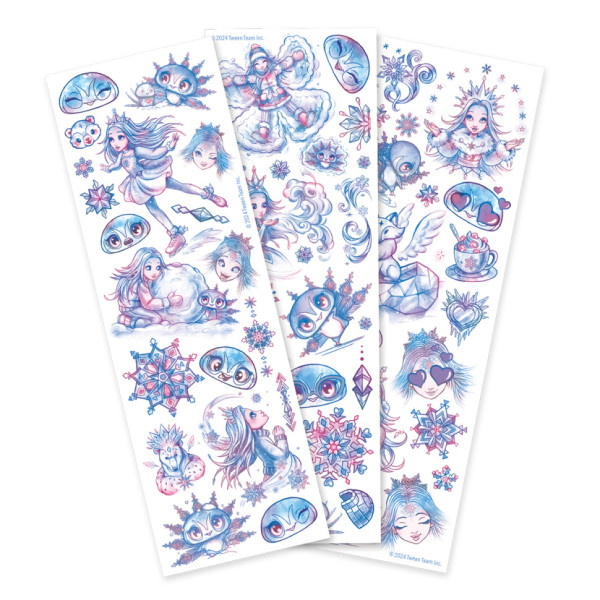 Набір тимчасових татуювань Зіркові малюнки "Айсеана" Nebulous Stars 11458-2 боді-арт (11458-2)