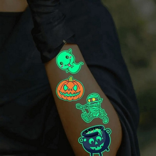 Набор временных тату "Halloween glow №2" kids-tatto-halloween-g2(kids-tatto-halloween-g2)