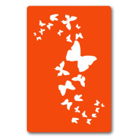 Трафарет для био-тату Бабочки bx002-15*20см, размер 15х20 см(bx002-15*20см)