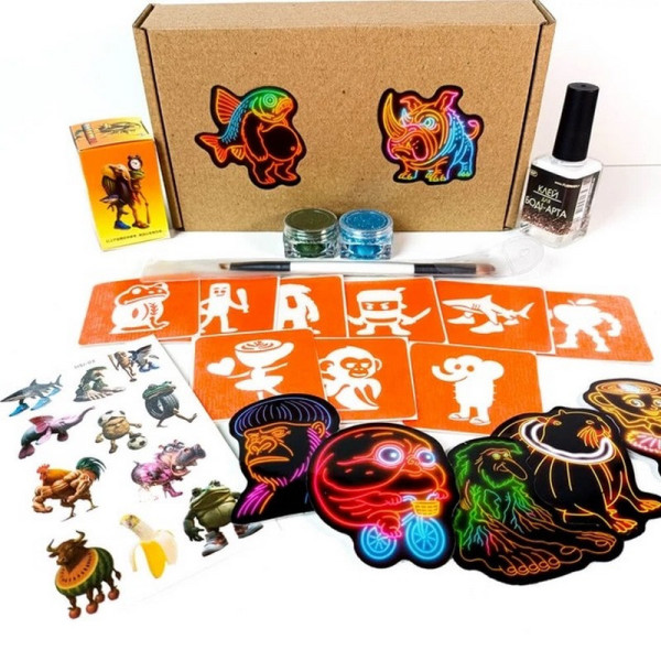 Подарочный набор "Брейнрот" gift-box-brainrot-1kid(gift-box-brainrot-1kid)