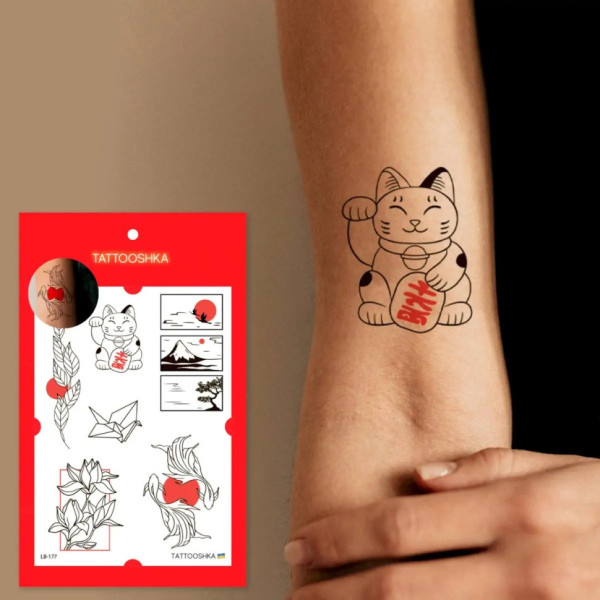 Набор временных татуировок ASIAN MOOD LB-177(LB-177)