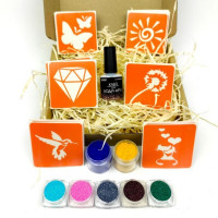 Набор для био-тату «Popular mix #2 - глиттер» popular-mix-2-glitter(popular-mix-2-glitter)