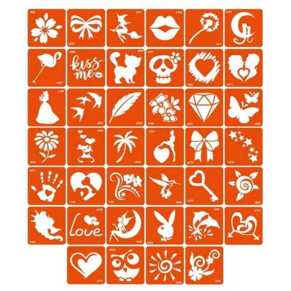 Набор для био-тату «Popular mix #2 - глиттер» popular-mix-2-glitter(popular-mix-2-glitter)